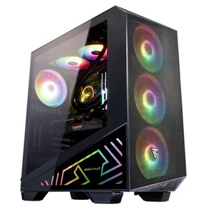 리오나인 2024 익스트림 하이엔드 게이밍 데스크탑 라이젠5 라이젠 7000 시리즈 지포스 RTX 4060 Ti, 블랙, 16GB, 512GB, Free DOS, D775F46T