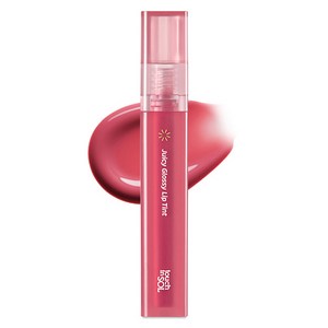 터치인솔 비건어게인 쥬시 글로시 립틴트, 플라워 샤워, 1개, 3.9g
