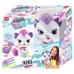 에어브러쉬플러쉬 디스톤유니버스 뿌려뿌려 뿌려펫 키티, 혼합색상, 1개, 30cm