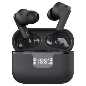 젤리타이거 젤리팟 ANC ENC 노이즈캔슬링 커널형 무선 블루투스 이어폰, 블랙, JELLYPODS PRO