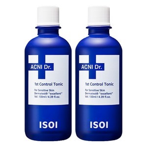 아이소이 아크니 닥터 퍼스트 컨트롤 토닉, 130ml, 2개