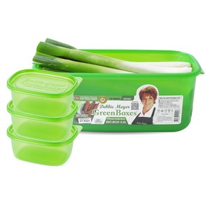 데비마이어 그린박스 프리미엄 홈컬렉션 빅박스 신선 보관용기 02호 세트, 1개, 709ml(3p) + 5.6L(1p)