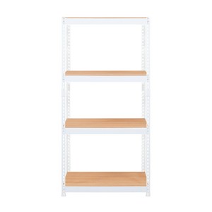 스피드랙 V2 4단 선반 700 x 600 x 1800 mm, 화이트