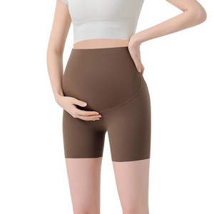 맘프라임 여성용 임부복 요가 필라테스 반바지 레깅스