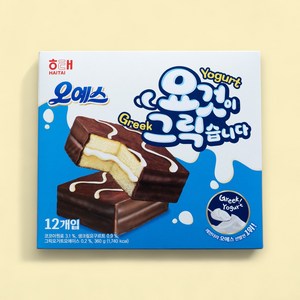 해태제과 오예스 요것이 그릭습니다 과자케이크, 360g, 1개