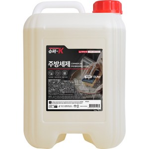 슈퍼K 업소용 주방세제 대용량 말통 13L, 1개