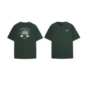 2025SS 요넥스 251TS057U 배드민턴 공용 오버핏 티셔츠 코튼라이크 단체 테니스