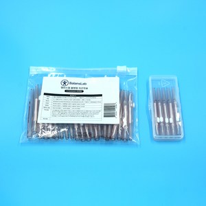밸런스랩 볼펜형 치간칫솔 일체형 이쑤시개, 2개, 30개입, 0.7mm