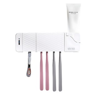 유토렉스 클린케어 칫솔건조살균기 UTC-5500, 화이트