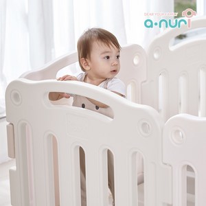 아누리 플레이 베이비룸 아기안전가드 울타리 단품, 도어1개 + 70가드1개, 화이트