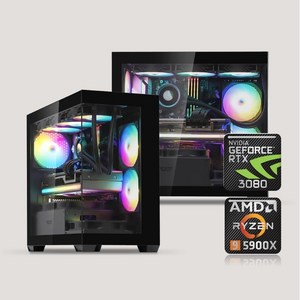 K 조립 게이밍 PC AMD Ryzen9 5900X 32GB 1TB RTX 3080 고사양 데스크탑 중고 A급, 512GB