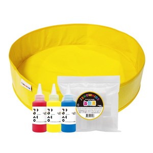 감성70ml 3색+작은매트+꽃폼(소) 스노우키즈 핑거페인트 물감놀이세트 유아물감 미술놀이 물감놀이 촉감놀이, 감성물감70ml(빨,노,파)+작은매트+꽃송이폼(소)