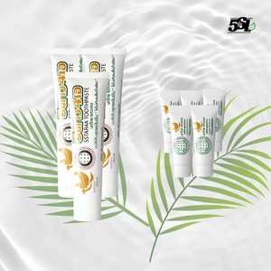 천연 허브 콩알 치약 태국 왕실치약 5star4A 본품, 3개, 70g