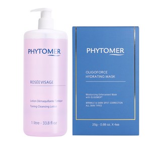피토메르 로제비자쥐 토너 1000ml+팩4장, 4개, 1L