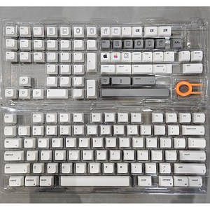 애플키캡 영문 키보드 키캡 마카롱 XDA PBT 염료승화 기계식 한무무, 애플키캡 영문(윈도우) 139키
