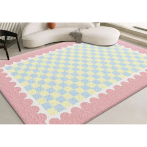 하이루미 140x200cm 거실 러그 카페트 먼지없는 단모 사계절 패턴