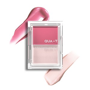 콰티 글로우 멜팅 팔레트 6.4g, 2호 래이 투 하트, 1개