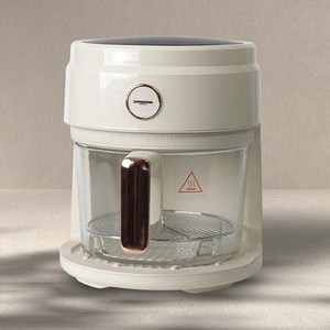 글라스 에어프라이어 3.5L 적외선히터 내열강화유리