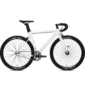 2025 블랙타이판 경량 알루미늄 에어로 픽시자전거 와프 700C 완조립, 1개, 170cm, 와프 500 화이트