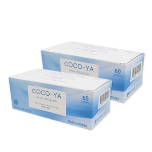 코코야 코세척기 코세척 분말 60포, 2개