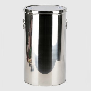 스텐 대형 휴지통 국산 뱅뱅이 쓰레기통 65~145L 4사이즈선택, 특대(약 145L), 1개