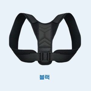 펴밴드 바른자세밴드, 블랙L, 1개