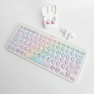 담앤드솜 로지텍 K380S 전용 키스킨, 1개, S-밀키유니콘
