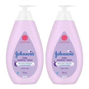 존슨즈베이비 베드타임 로션, 750ml, 2개