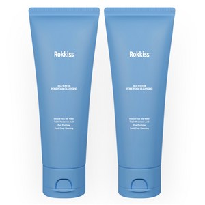 록키스 씨 워터 모공 폼클렌징, 120ml, 2개
