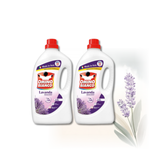 오미노비앙코 라벤더 일반 드럼 겸용 농축 세탁세제, 2개, 2600ml