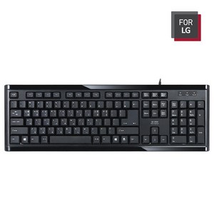 라이센스LG 유선 USB 일반형 키보드 + 키스킨, 제조사축, GK-3000, 블랙