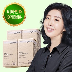 에스더포뮬러 비타민D 1000IU, 90정, 4박스