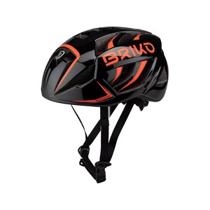 브리코 자전거헬멧 VENTUS 플루이드 인사이드, 블랙오렌지플루오, 1개