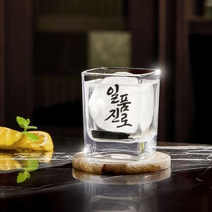 일품진로 전용잔 소주잔 유리 글라스 / 술X /, 언더락 잔, 1개