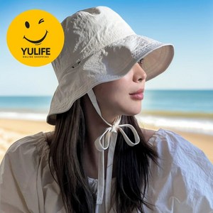 YULIFE 여성 벙거지 자외선차단 모자