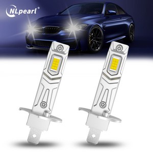 자동차 LED 헤드라이트 모델 H1/P14.5S H3/PK22S 안개등용, 1개, H1
