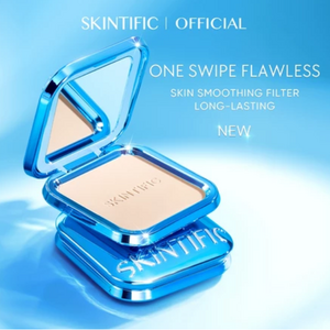 SKINTIFIC - Ultra Cover Powder Foundation 9g 스킨티픽 울트라커버 파운데이션 9g, 1개, Ivory