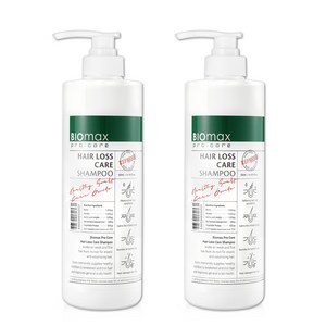 바이오맥스 설페이트 계면활성제 없는 약산성 두피 샴푸, 500ml, 2개