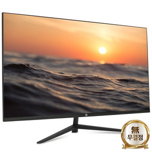 래안텍 본사 EdgeArt F3275KB 무결점 FHD 블랙 32형 베젤리스 75Hz 사무용 모니터, 80cm, EdgeArt F3275KB/무결점
