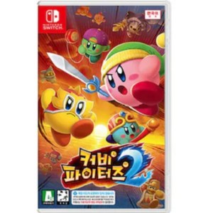 닌텐도 스위치 커비 파이터즈2 한글판 (다운로드 코드 동봉) //SW