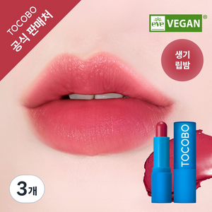 토코보 파우더 크림 립밤 3.5g, 031 로즈 번, 3개
