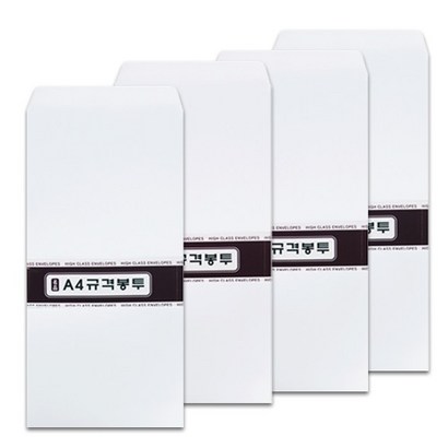 문구마을 A4무지봉투 105x 400매 내일도착(15시까지 주문시 공휴일제