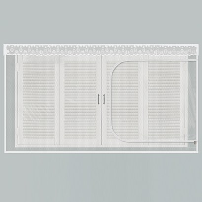 다샵 창문형 지퍼식 EVA 방풍 바람막이 에어캡 리뷰후기