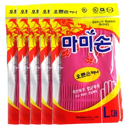 마미손 고무장갑 오른손하나