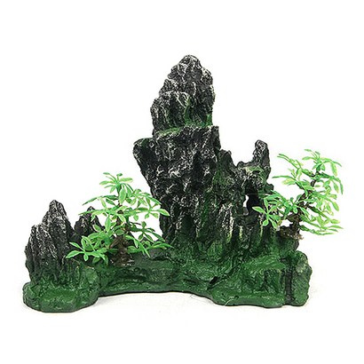 초록끈 바위산 장식 SH5071