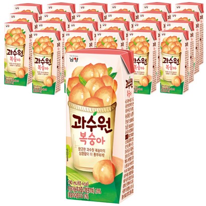 남양유업 과수원 복숭아 음료 리뷰 후기