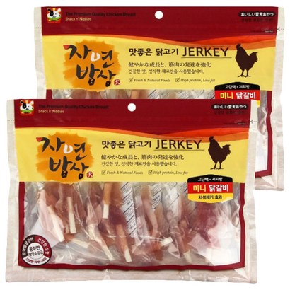 자연밥상 맛좋은 닭고기 져키