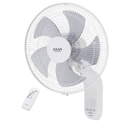 한경희생활과학 벽걸이형 리모컨 선풍기 HEF-4800RC