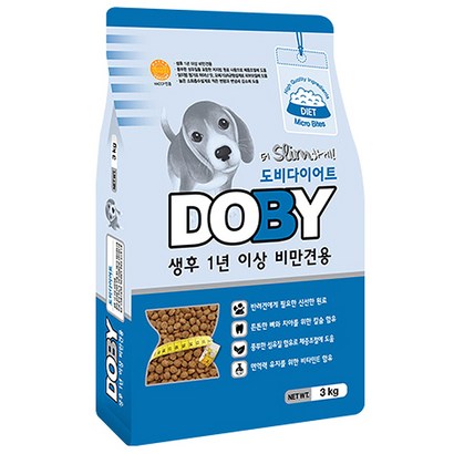 도비 어덜트 곡물 비만견 전용 다이어트 사료 리뷰후기