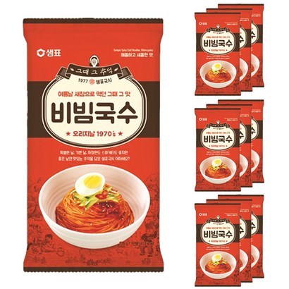 샘표 비빔국수